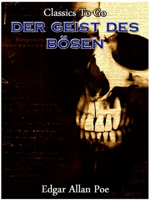 cover image of Der Geist des Boesen